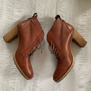 Madewell Lace-Up Booties
